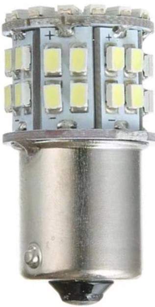 Лампа светодиодная P21W 12V (S0055-1Y)