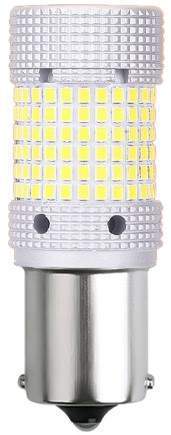 Лампа светодиодная P21W 12-36V 28W (с обманкой) (X0128)