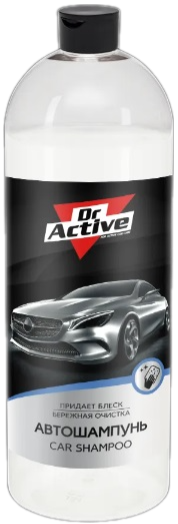 Автошампунь для ручной мойки Sintec Dr.Active Car Shampoo нейтральный 1л