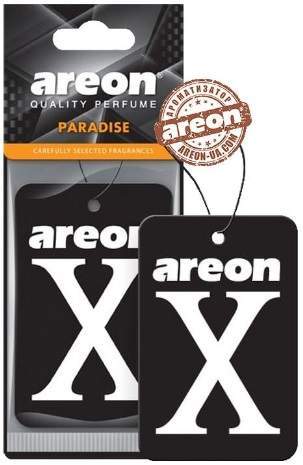 Ароматизатор подвесной картонный AREON X-VERSION Paradise