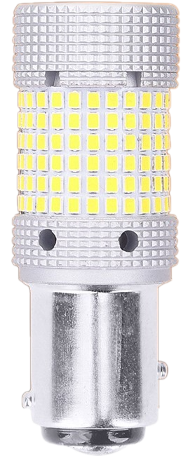 Лампа светодиодная P21/5W 12-36V 6.8-15.5W (с обманкой) (S0076)