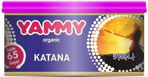 Ароматизатор на панель органический YAMMY Organic Katana