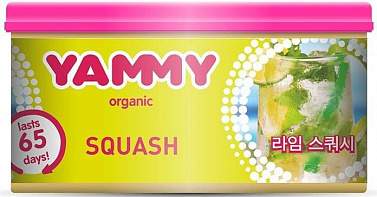 Ароматизатор на панель органический YAMMY Organic Squash