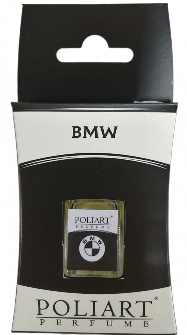 Ароматизатор подвесной бутылочка POLIART PERFUME BMW (INVICTUS) 5ml