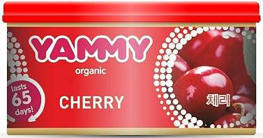 Ароматизатор на панель органический YAMMY Organic Cherry