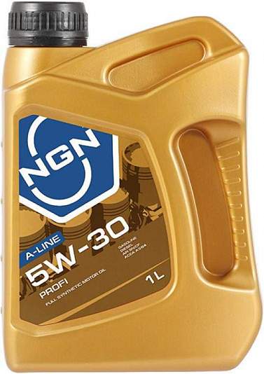 Масло моторное NGN PROFI A-Line синтетика 5w30 SN/CF 1л 