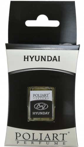 Ароматизатор подвесной бутылочка POLIART PERFUME HYUNDAI (INVICTUS) 5ml