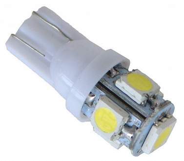 Лампа светодиодная W5W 12V  (X0025)
