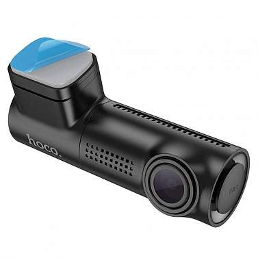 Автомобильный видеорегистратор Hoco DV1 черный, 1080p (Full HD)