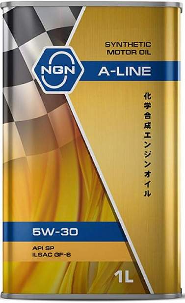 Масло моторное NGN A-Line (металл) синтетика 5W30 1л 