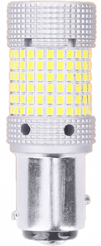 Лампа светодиодная P21/5W 12-36V 6.8-15.5W (с обманкой) (S0076)