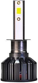 Лампа светодиодная LED A8-H3 10-30V, 30W, 3000Lm, 6000k, 2шт (гарантия 6 мес.)