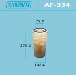 Фильтр воздушный HEPAFIX A-334 (LA-368)(1000-176)