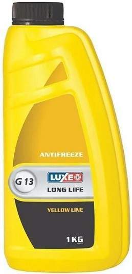 Антифриз LUXE LONG LIFE Yellow G13 желтый -40°С 1кг
