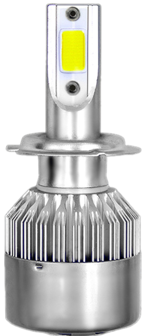 Лампа светодиодная LED C9-H7 12-24V, 36W, 6000Lm, 6500k, 2шт (гарантия 6 мес.)