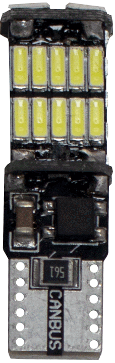 Лампа светодиодная W5W 12V (X0062)