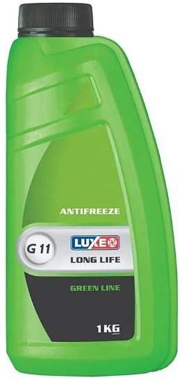 Антифриз LUXE LONG LIFE Green G11 зеленый -40°С 1кг