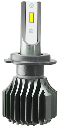 Лампа светодиодная LED Q6-H7 12V, 15W, 2000Lm, 6000k, 2шт (гарантия 6 мес.)