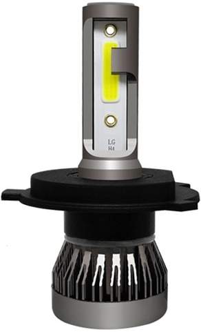 Лампа светодиодная LED X1-H4 12V, 15W, 2800Lm, 5000k, 2шт (гарантия 6 мес.)