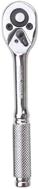 Трещотка 1/2" 72-зубцовая прямая ЭВРИКА ER-91272