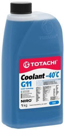 Антифриз TOTACHI NIRO Coolant Blue G11 синий -40°С 1кг