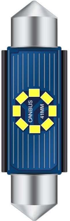Лампа светодиодная C5W 12-24V (Y0021-39MM) 2шт