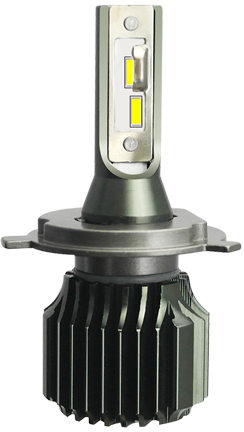 Лампа светодиодная LED Q6-H4 12V, 15W, 2000Lm, 6000k, 2шт (гарантия 6 мес.)