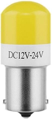 Лампа светодиодная P21W 12-24V 4,9W (желтый) (S0109-1Y) (гарантия 6 мес.)