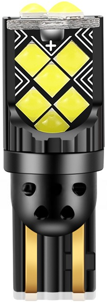 Лампа светодиодная W5W 12-24V 3W (C2R) (X0102) 2шт