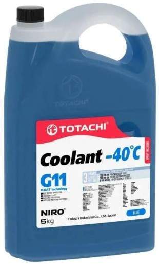 Антифриз TOTACHI NIRO Coolant Blue G11 синий -40°С 5кг