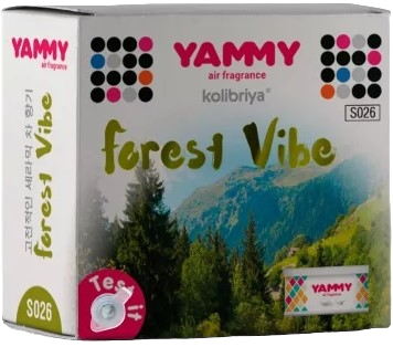 Ароматизатор на панель меловой YAMMY CERAMIC Forest Vibe