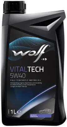 Масло моторное WOLF VITALTECH синтетика 5W-30 1л
