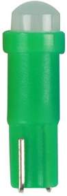 Лампа светодиодная T5W 12V 0.3W (зеленая) (X0045)