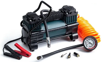 Компрессор CityUP АС-616 Double Piston Station (12v 300W 10Атм 60л/мин) (гарантия 1 год)