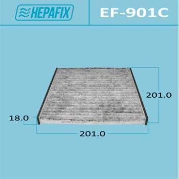 Фильтр салонный HEPAFIX AC-901 угольный (DFC10108 LAC-800C CF0609)