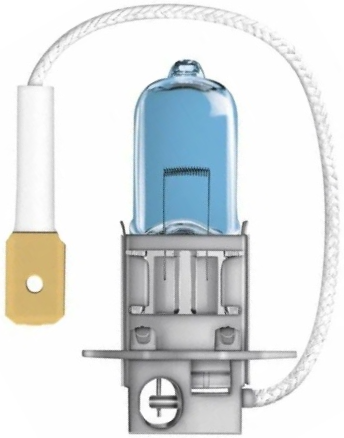 Лампа ZMB H3 12V 55W SUPER WHITE (LSD-002-H3) 2шт