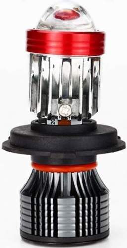 Лампа светодиодная LED A12-H4 12-24V, 80-85W, 8500Lm, 6500K, 2шт (гарантия 6 мес.)