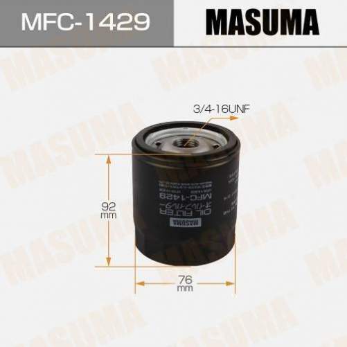 Фильтр масляный MASUMA MFC-1429 (1020-003) (C-418)