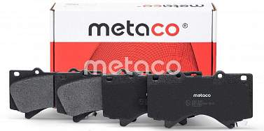 Колодки тормозные передние Metaco 3000-049