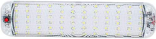 Плафон освещения салона светодиодный 12-80V 11W 25*6*1CM (CXD-002)