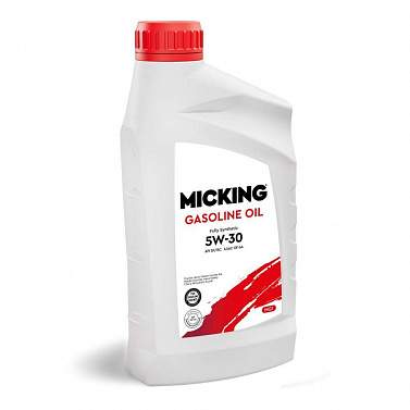 Масло моторное Micking Gasoline Oil MG1 синтетика 5W-30 SP/RC 1л