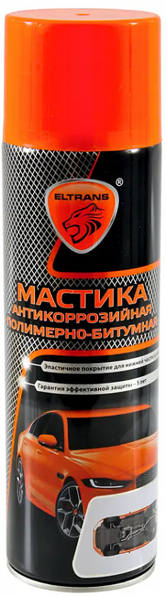 Мастика ELTRANS антикоррозийная полимерно-битумная аэрозоль 650мл