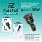 Зарядное устройство автомобильное FaizFull FZ18 1USB-18W/1USB-18W черный