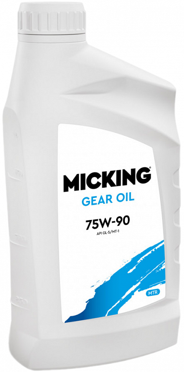 Масло трансмиссионное для МКПП Micking Gear Oil GL-5/MT-1 75W-90 синтетика 1л