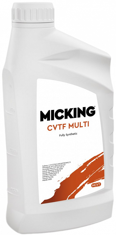 Масло трансмиссионное для CVT Micking CVTF MULTI синтетика 1л