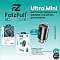 Зарядное устройство автомобильное FaizFull FZ12 1USB-18W/1PD-30W черный 