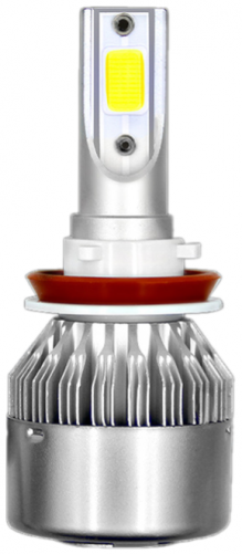 Лампа светодиодная LED C9-H11 12-24V, 36W, 6000Lm, 6500k, 2шт (гарантия 6 мес.) 