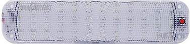Плафон освещения салона светодиодный 12-50V 13W 25*6*1CM (CXD-004)