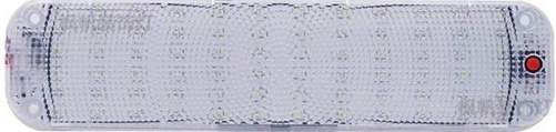 Плафон освещения салона светодиодный 12-50V 13W 25*6*1CM (CXD-004)