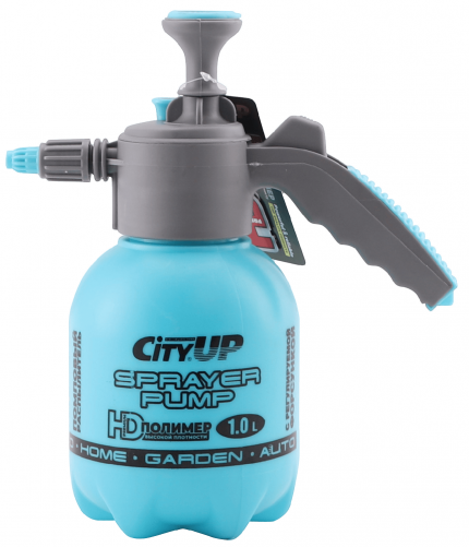 Распылитель помповый CityUP СА-887 1л (голубой)